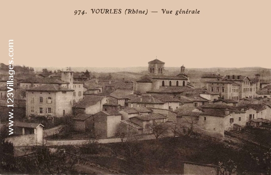 Carte postale de Vourles