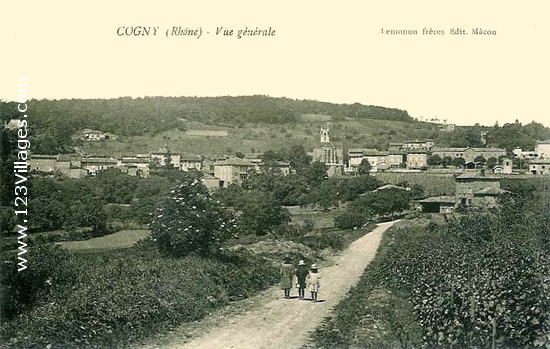 Carte postale de Cogny