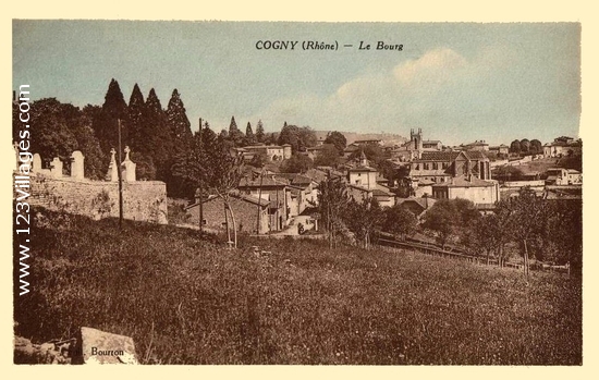 Carte postale de Cogny