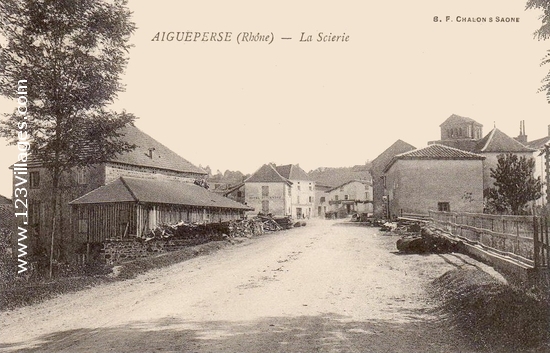 Carte postale de Aigueperse