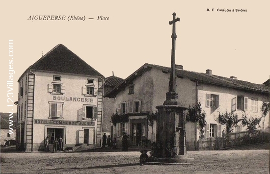 Carte postale de Aigueperse