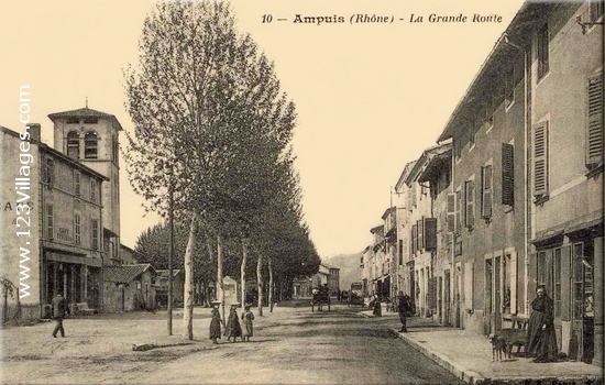 Carte postale de Ampuis