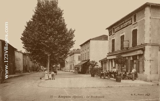 Carte postale de Ampuis