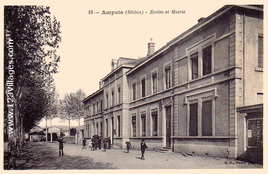 Carte postale de Ampuis