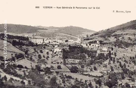 Carte postale de Yzeron