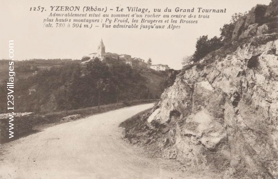 Carte postale de Yzeron