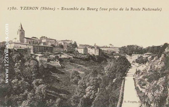 Carte postale de Yzeron