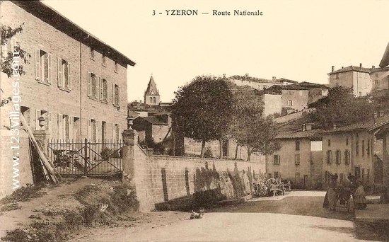 Carte postale de Yzeron