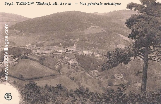 Carte postale de Yzeron