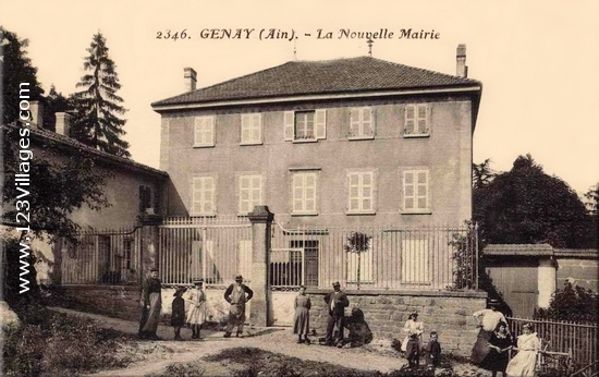 Carte postale de Genay