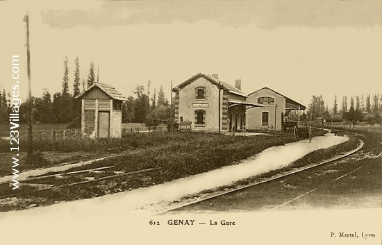 Carte postale de Genay