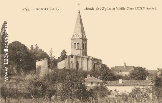 Carte postale de Genay