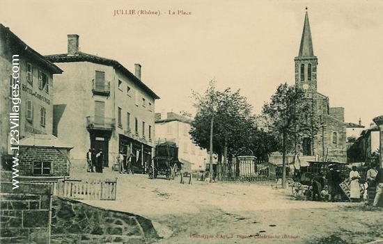 Carte postale de Jullié