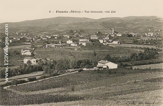 Carte postale de Fleurie