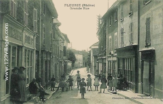 Carte postale de Fleurie