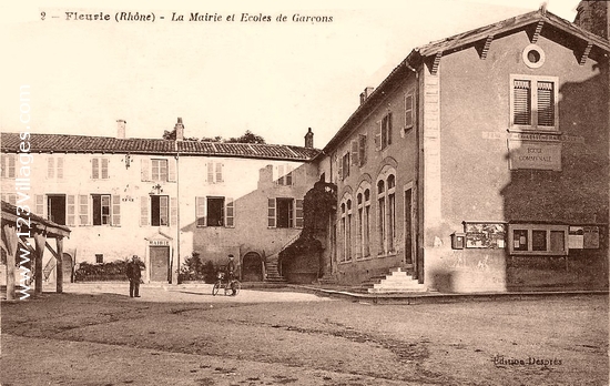 Carte postale de Fleurie