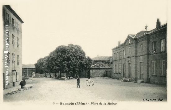 Carte postale de Bagnols