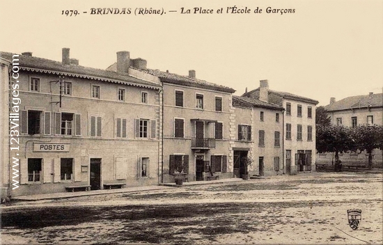 Carte postale de Brindas