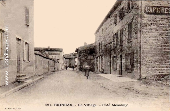 Carte postale de Brindas