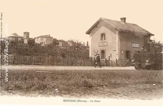 Carte postale de Brindas