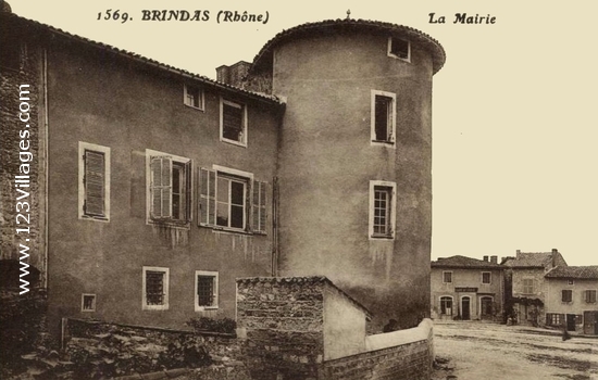 Carte postale de Brindas