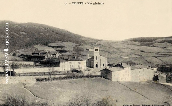 Carte postale de Cenves