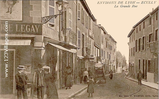 Carte postale de Ecully