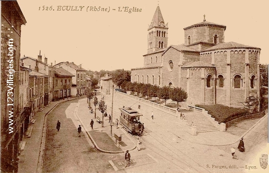 Carte postale de Ecully