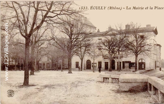 Carte postale de Ecully