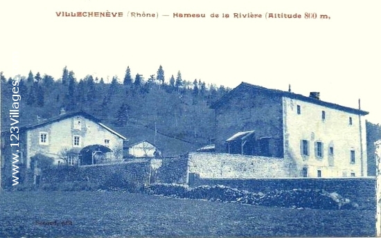 Carte postale de Villechenève