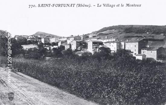 Carte postale de Saint-Fortunat