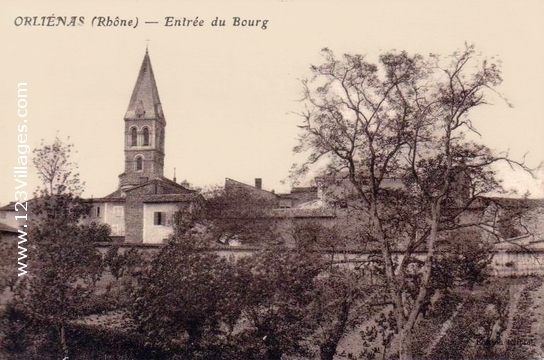 Carte postale de Orliénas