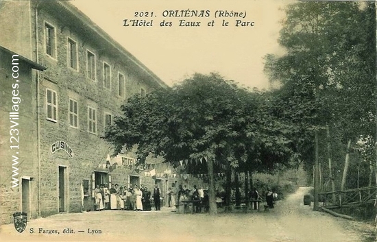 Carte postale de Orliénas