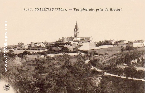 Carte postale de Orliénas