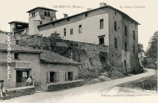 Carte postale de Le Breuil