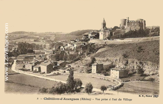 Carte postale de Châtillon