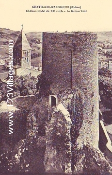 Carte postale de Châtillon