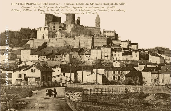 Carte postale de Châtillon