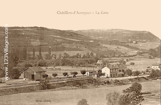 Carte postale de Châtillon