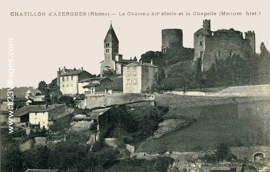 Carte postale de Châtillon