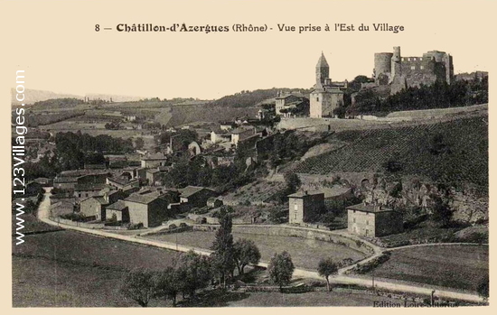 Carte postale de Châtillon