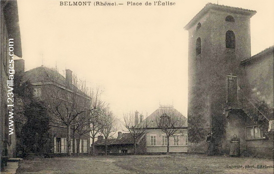 Carte postale de Belmont-d Azergues