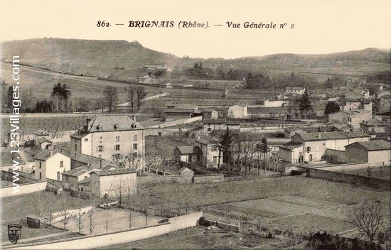 Carte postale de Brignais