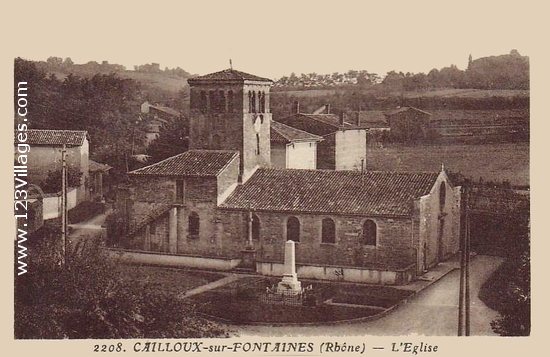 Carte postale de Cailloux-sur-Fontaines