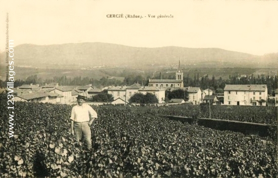 Carte postale de Cercié