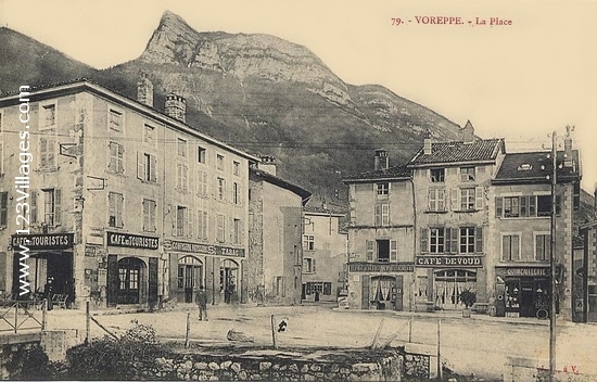 Carte postale de Voreppe