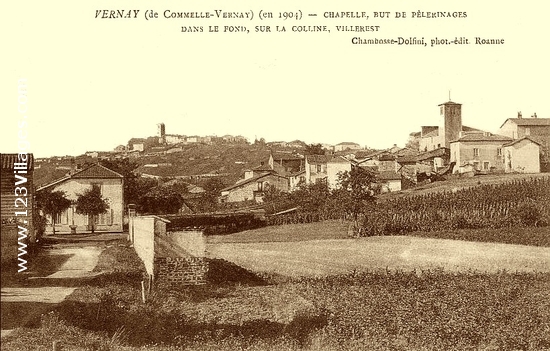 Carte postale de Vernay