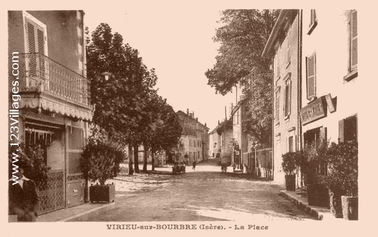 Carte postale de Virieu