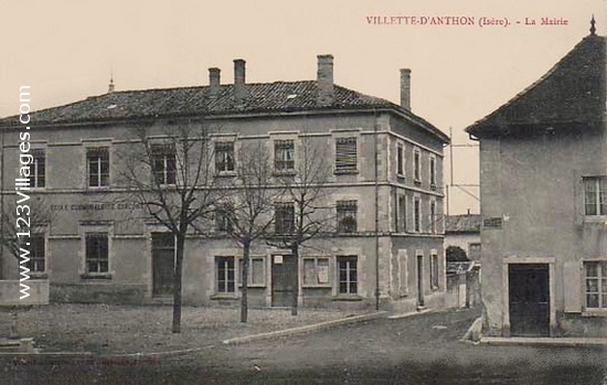 Carte postale de Villette-d Anthon