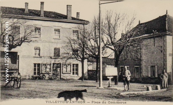 Carte postale de Villette-d Anthon